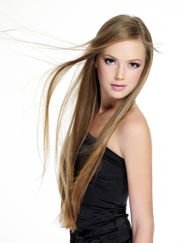 Beautiful Teen Girl With Long Hair Aix Thetique Coiffure
